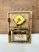 Load image into Gallery viewer, Vintage 1962 Keyless Lock Co. Post Office Box Door - No. 865