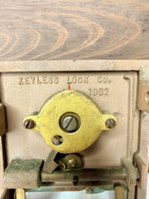 Load image into Gallery viewer, Vintage 1962 Keyless Lock Co. Post Office Box Door - No. 865