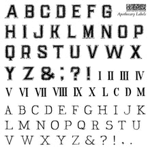 Load image into Gallery viewer, Apothecary Labels IOD Decor Stamps