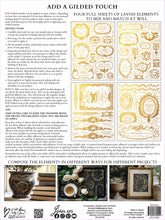 Load image into Gallery viewer, Etiquettes IOD GILDED TRANSFER