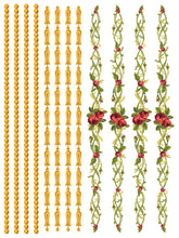 Load image into Gallery viewer, Petite Fleur IOD Paint Inlay (2 colors) *Limited Release*