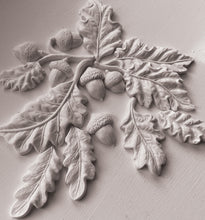 Load image into Gallery viewer, Oak Leaves & Acorns IOD Decor Mould