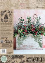 Load image into Gallery viewer, Holly & Pine IOD Decor Stamp *New Release*