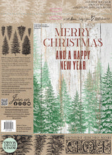 Load image into Gallery viewer, Winter Forest IOD Decor Stamp *Limited Release*