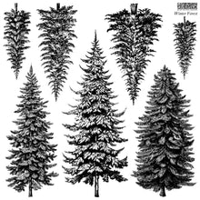 Load image into Gallery viewer, Winter Forest IOD Decor Stamp *Limited Release*