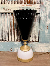 Load image into Gallery viewer, Retro 1950s Metal Accent Lamp