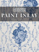 Load image into Gallery viewer, Trompe L'oeil Bleu IOD Decor Paint Inlay