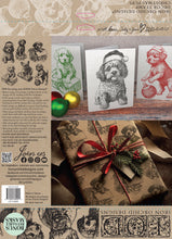 Load image into Gallery viewer, Christmas Pups IOD Decor Stamp ***Limited Release***