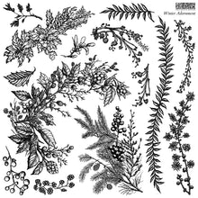 Load image into Gallery viewer, Winter Adornment IOD Decor Stamp ***Limited Release***