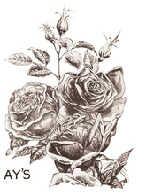 Load image into Gallery viewer, May's Roses IOD Decor Transfer