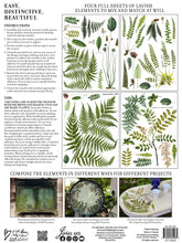 Load image into Gallery viewer, Fronds Botanical IOD Decor Transfer