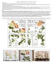 Load image into Gallery viewer, Flora Parisiensis IOD Decor Transfer
