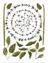 Load image into Gallery viewer, Painterly Florals IOD Decor Transfer