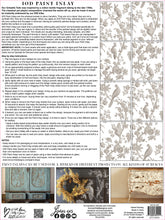 Load image into Gallery viewer, Grisaille Toile IOD Paint Inlay