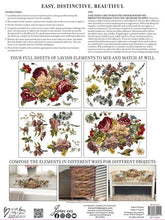 Load image into Gallery viewer, Floral Anthology IOD Decor Transfer