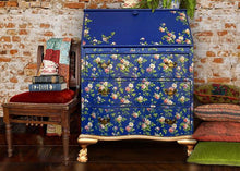 Load image into Gallery viewer, Rose Chintz IOD Paint Inlay