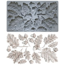 Load image into Gallery viewer, Oak Leaves &amp; Acorns IOD Decor Mould
