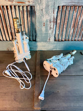 Load image into Gallery viewer, Pair of Vintage Porcelain Boudoir Lamps, c1950s
