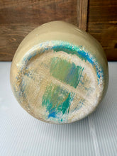 Load image into Gallery viewer, Folk Art Pottery Jug, Twisted Handle, Hand Thrown, Earthenware, Primitive
