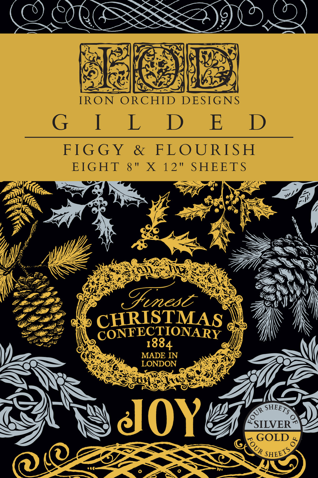 Figgy & Flourish IOD Gilded Transfer *New Release*