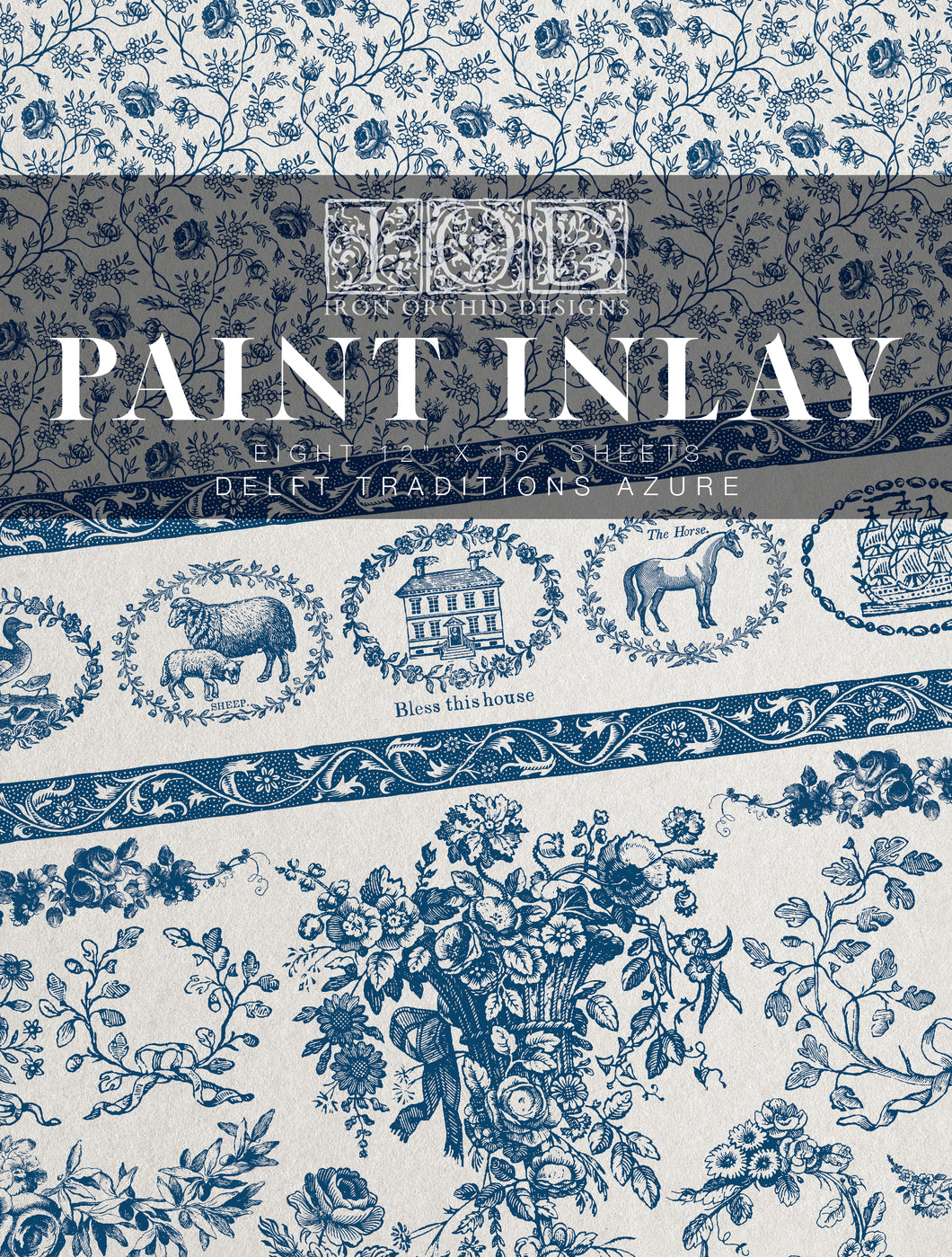 Delft IOD Paint Inlay