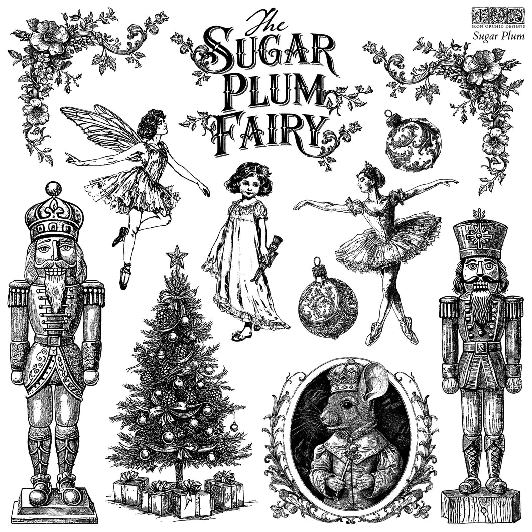 Sugar Plum IOD Decor Stamp *New Release*