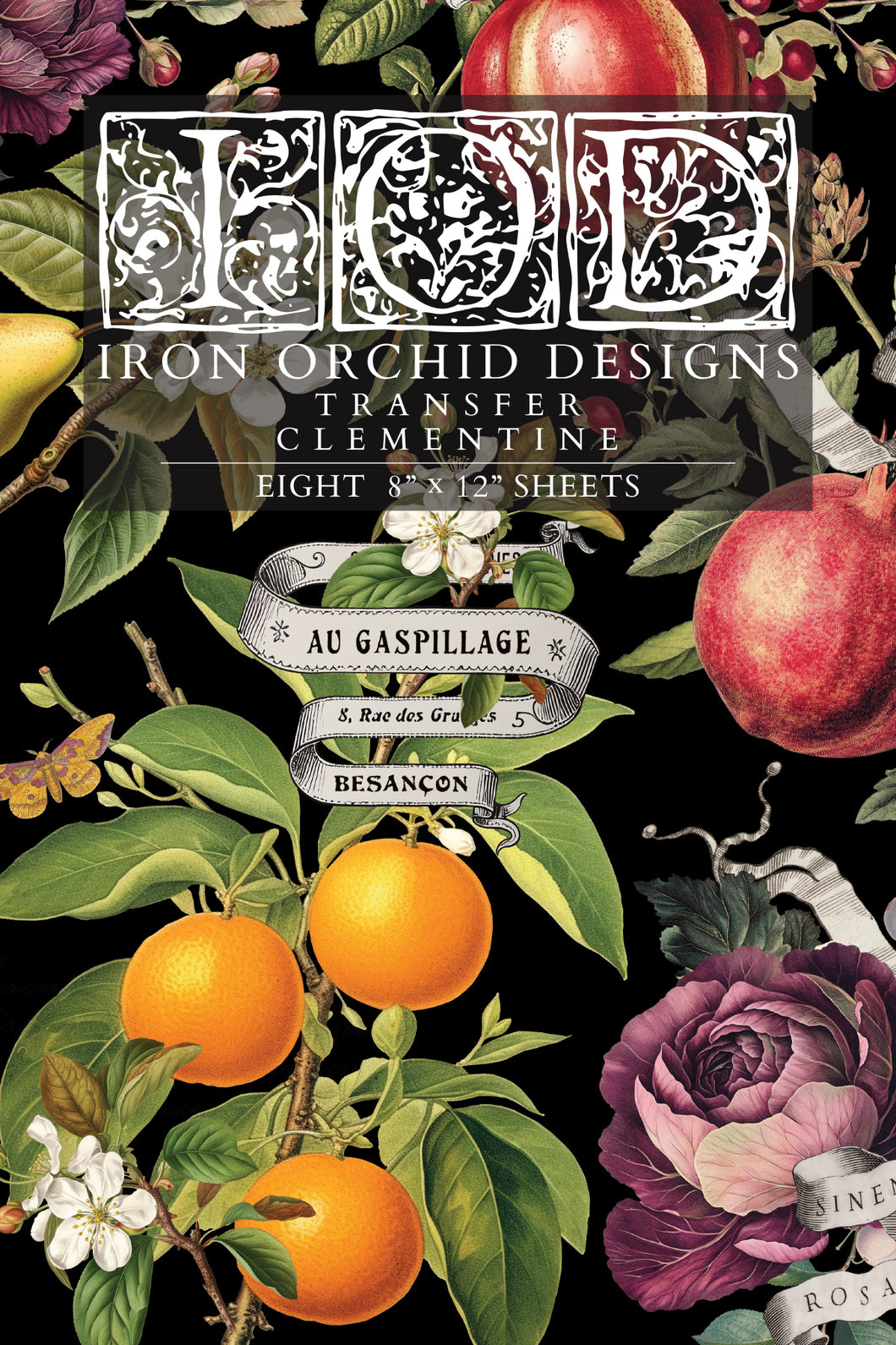 Clementine IOD Decor Transfer *New Release*