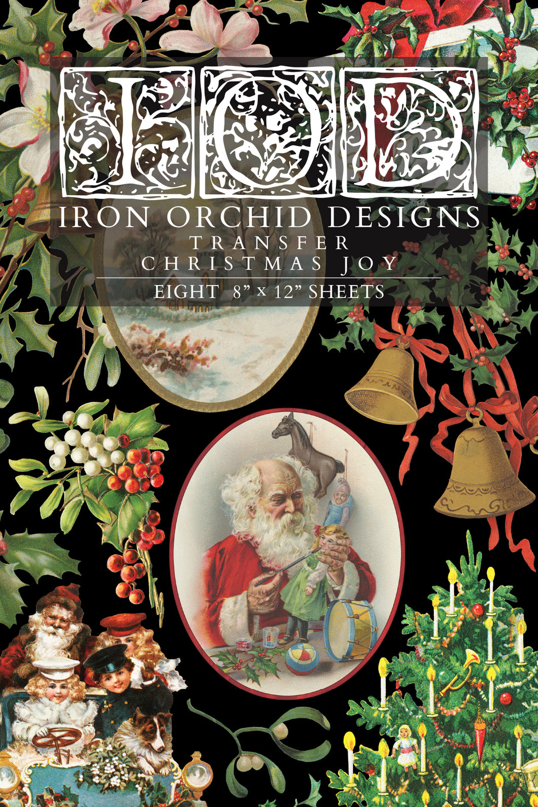 Christmas Joy IOD Decor Transfer *New Release*