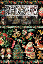 Load image into Gallery viewer, Kitschy Christmas IOD Decor Transfer *Limited Release*
