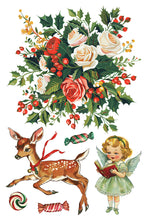 Load image into Gallery viewer, Kitschy Christmas IOD Decor Transfer *Limited Release*
