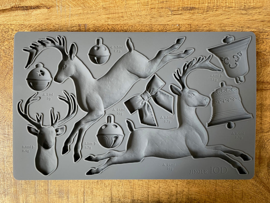 Jingle IOD Decor Mould *LIMITED RELEASE*