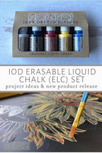 Load image into Gallery viewer, Erasable Liquid Chalk Multi-Color/5-Pack by Iron Orchid Designs *Retiring*
