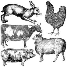 Load image into Gallery viewer, Farm Animals IOD Decor Stamp
