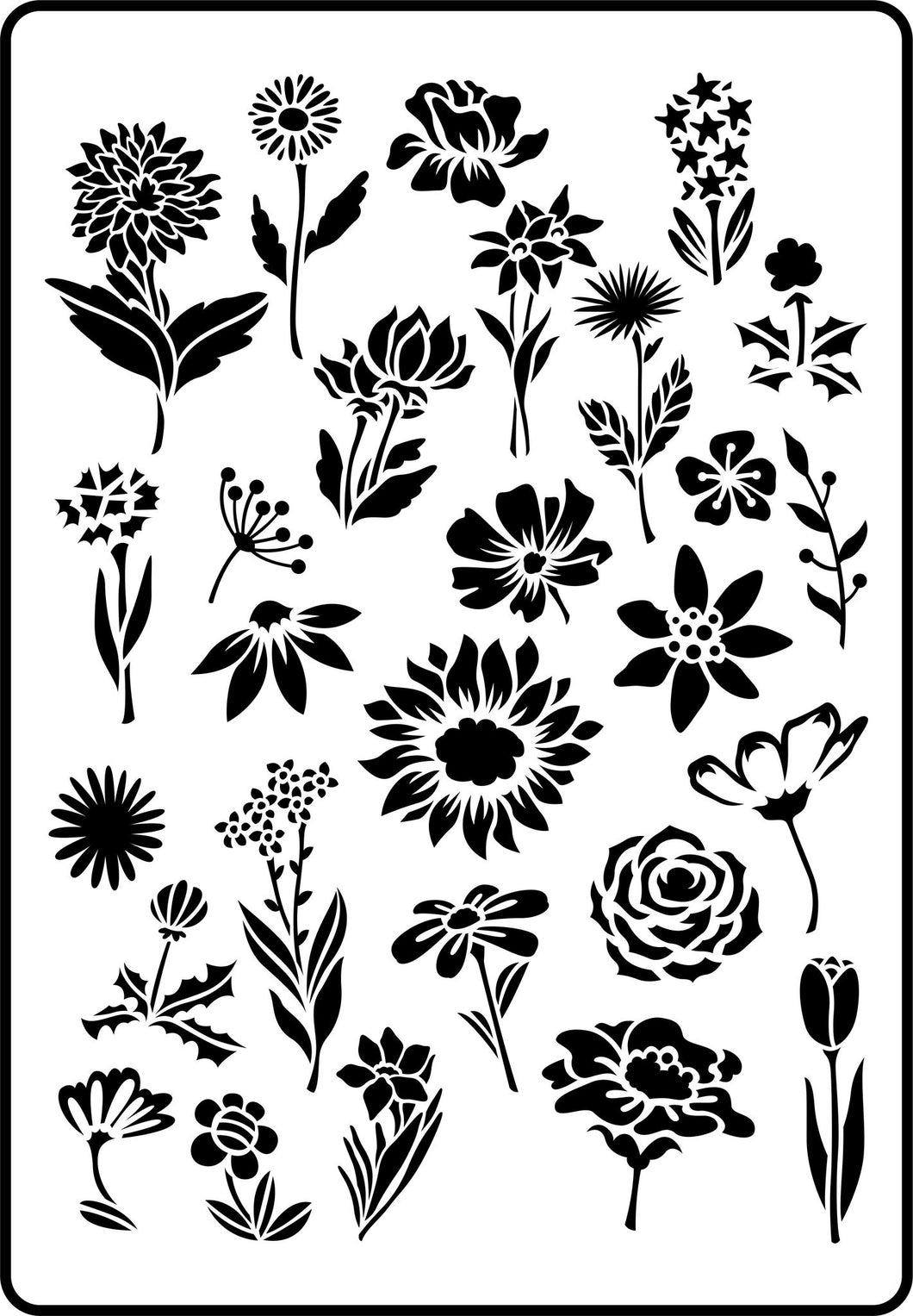 Flower Garden - JRV Stencil