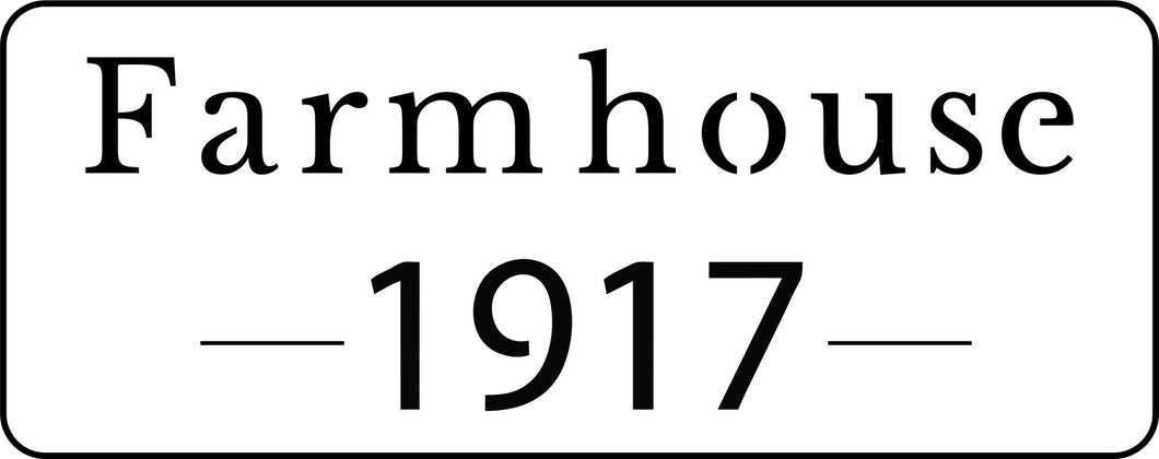 Farmhouse 1917 - JRV Stencil