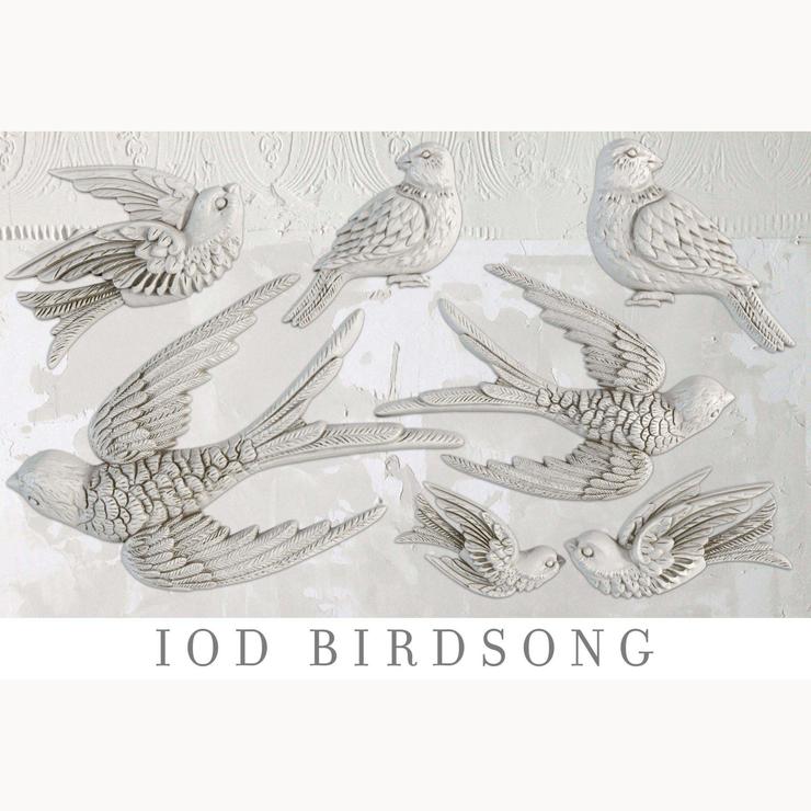 Birdsong IOD Decor Mould